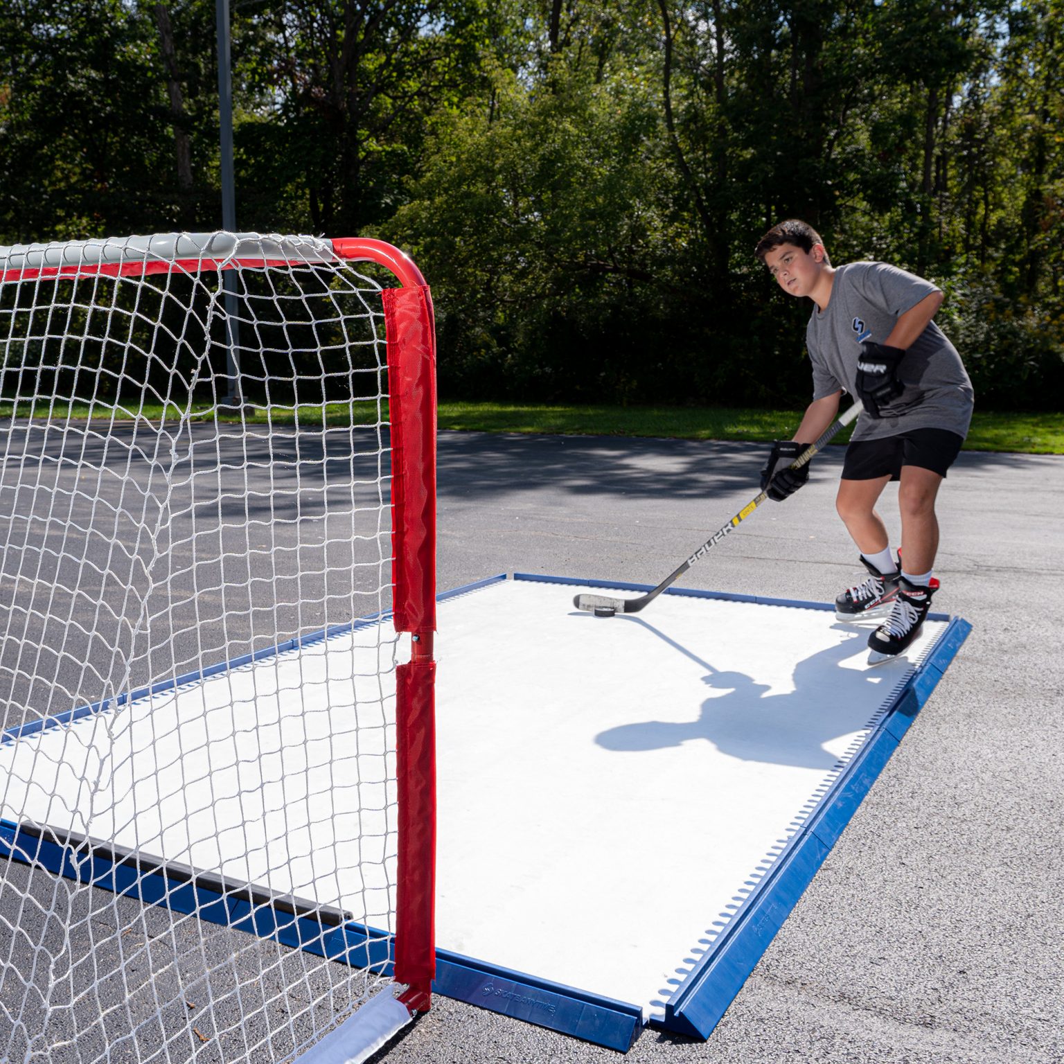 Skate Anytime 20 Panel Synthetic Ice For Hockey Skateable Tiles