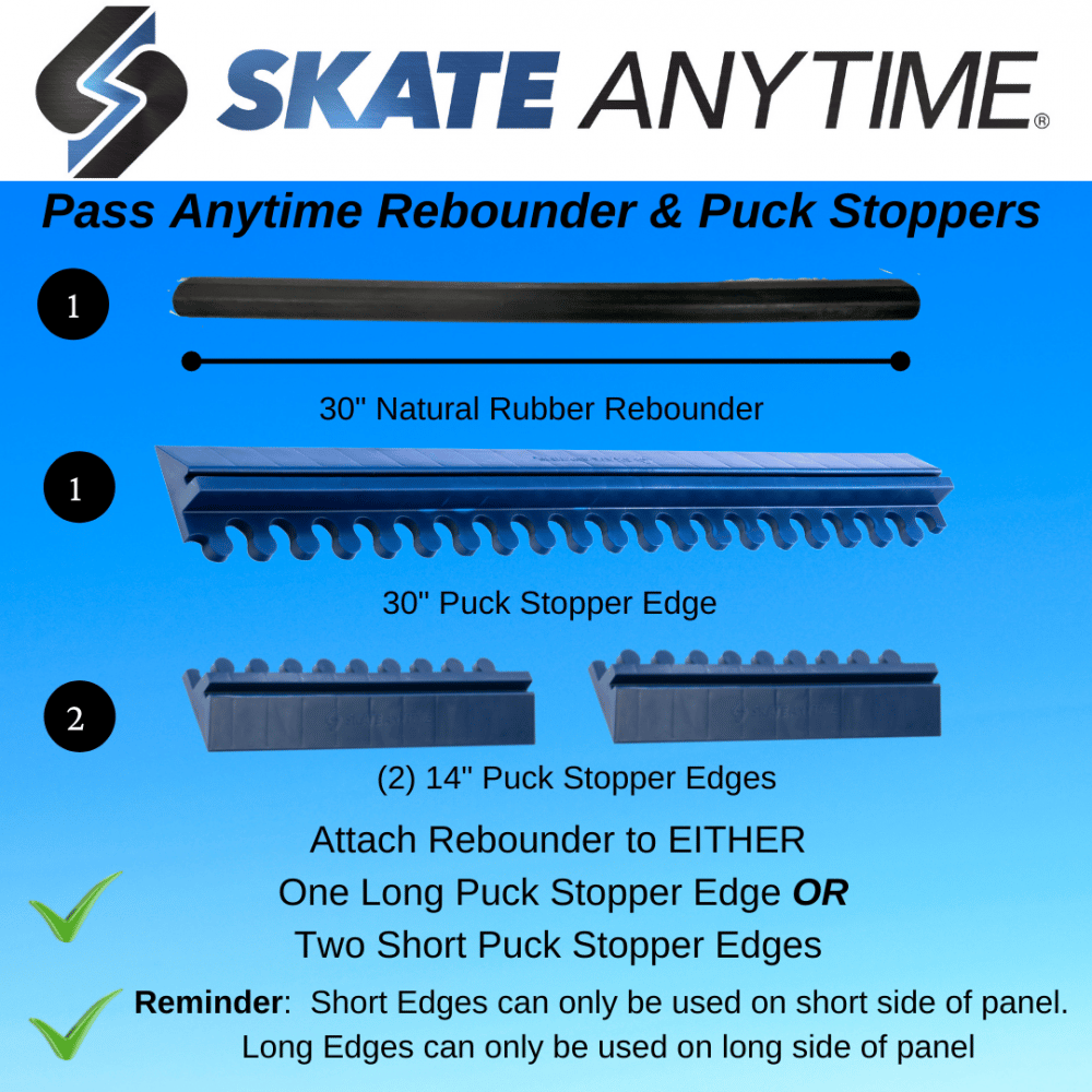 Skate Anytime Pass Anytime Rebounder & Puck Stopper Exclusively