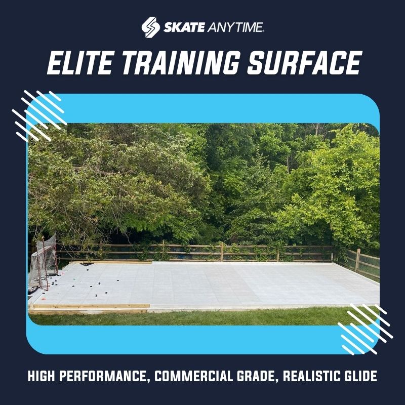 synthetic ice for home training