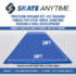 Precision Dryland Hockey Tiles – Elite Training Zone (60 panels, 180 sq ft) – Non-Skateable Off-Ice Training Panels for Shooting, Passing & Stickhandling – Expandable - Blue