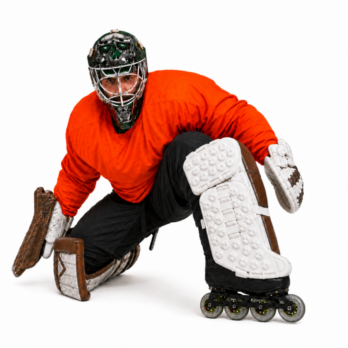 Rollie Goalie off-ice goalie slide plates for hockey training and play