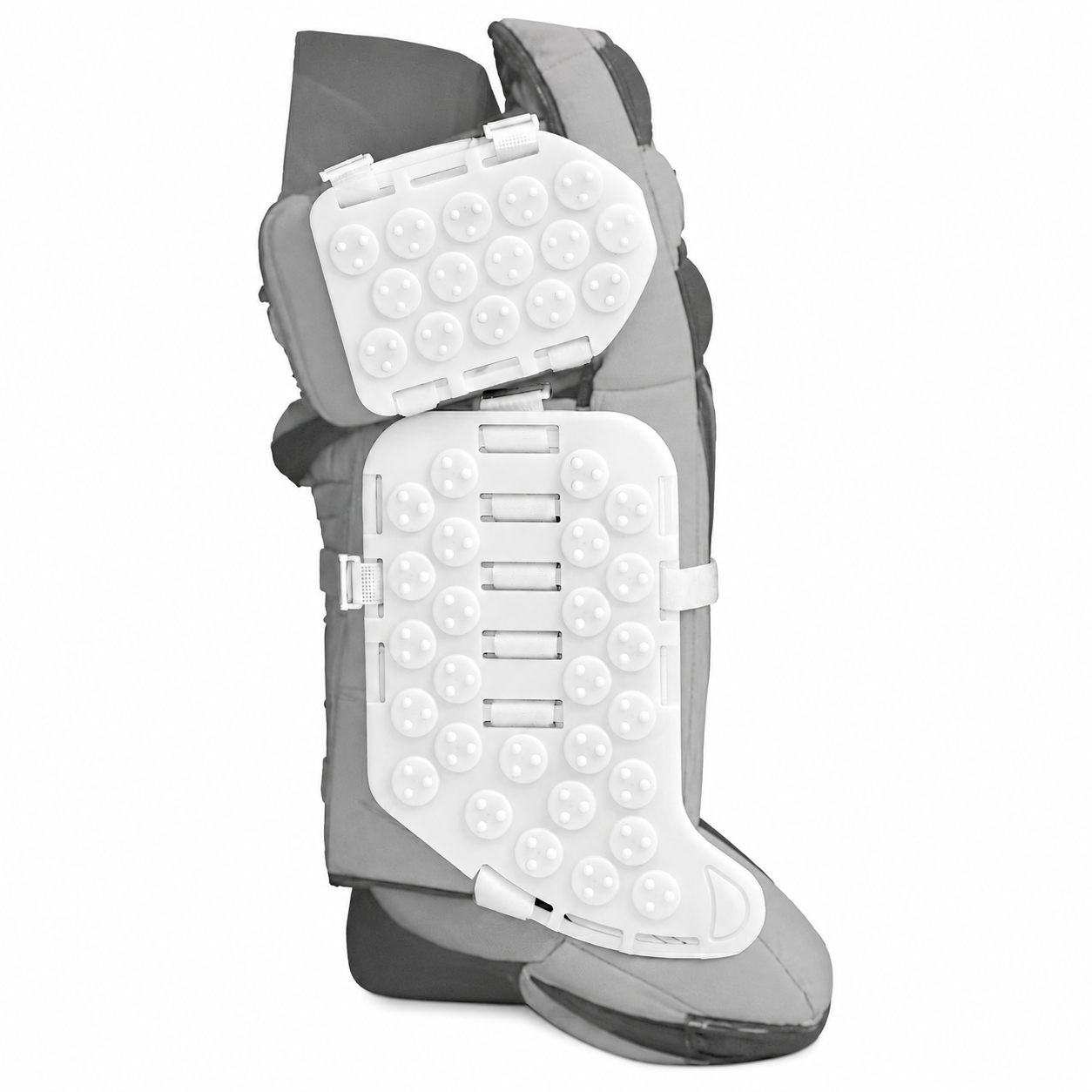 White Rollie Goalie off-ice goalie slide plates for hockey goalie training and play
